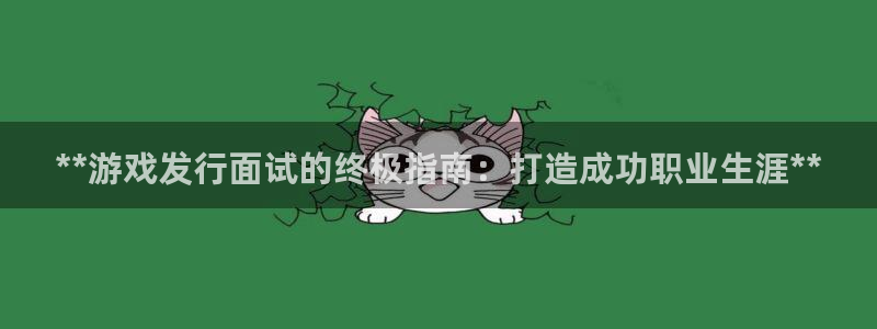蓝狮服装品牌怎么样：**游戏发行面试的终极指南：打造成功职业生涯**