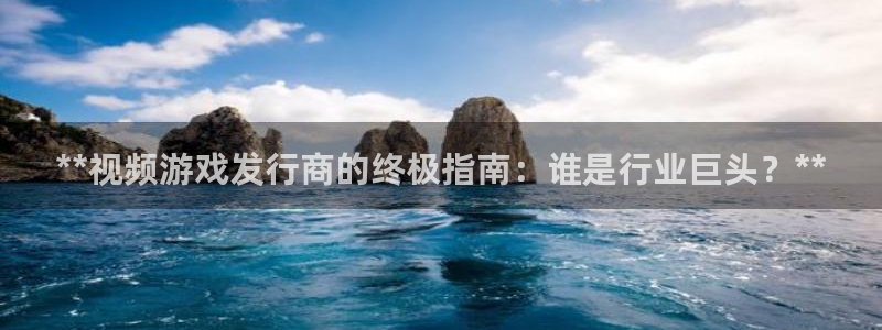 法国蓝狮官网：**视频游戏发行商的终极指南：谁是行业巨头？**